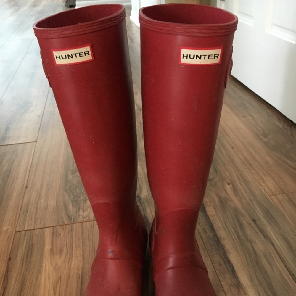 Hunter rain boots